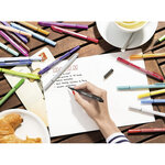 Stylo feutre pointMax pointe moyenne 0.8mm vert feuille STABILO