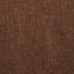 vidaXL Chaises à manger lot de 2 marron tissu