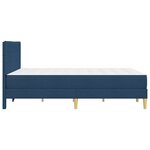 vidaXL Cadre de lit Bleu 120 x 200 cm Polyester