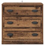 vidaXL Buffet Bois Ancien 70 x 35 5 x 67 5 cm Bois d'ingénierie