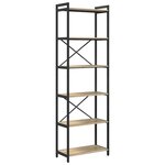 vidaXL Étagère Chêne Sonoma 40 x 30 x 85 cm Bois d'ingénierie