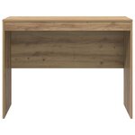 vidaXL Bureau chêne artisanal 100 x 50 x 76 cm Bois d'ingénierie