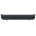 vidaXL Auvent latéral de balcon 125x250 cm Rouge