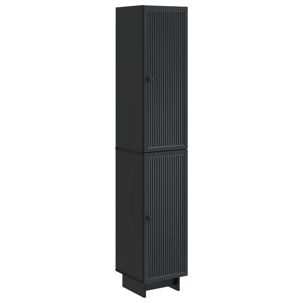 vidaXL Ensemble de Meubles 2 Pièces Noir 34 5 x 33 x 90 cm