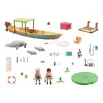 PLAYMOBIL 71010 - Wiltopia Pirogue et lamantins