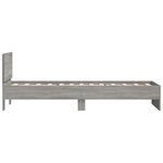 vidaXL Cadre de lit sans matelas avec tête de lit 75x190 cm
