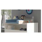 KIDDY Lit bébé + Commode 3 tiroirs + Plan à langer + Armoire