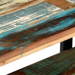 vidaXL Meuble TV 130x40x40 cm Bois de récupération massif