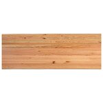 vidaXL Table à manger marron clair bois de chêne massif rectangulaire