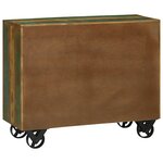 vidaXL Buffet avec 3 tiroirs 80x30x65 cm Bois massif récupéré