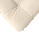 vidaXL Coussins de siège 4 Pièces Beige 45 x 45 cm Tissu en microfibre