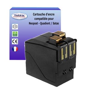 cartouche compatible avec SATAS EVO-350 -7210584H / 4135557W - ENCRE BLEUE - (TYPE SQ / SL)