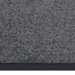 vidaXL Paillasson Anthracite 80x120 cm