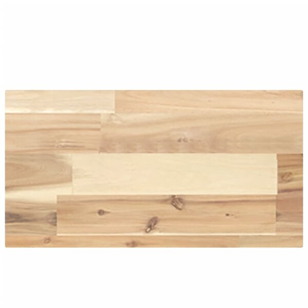 vidaXL Dessus de table 40x20x4 cm rectangulaire bois massif d'acacia