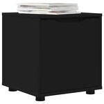 vidaXL Cabinet de salle de bain Noir 40 5 x 40 x 44 cm