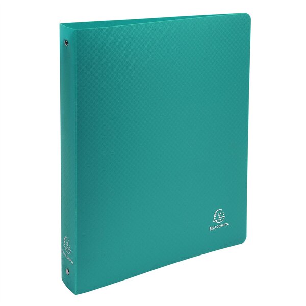 Classeur 4 anneaux 30mm polypropylène OPAK - A4 Maxi - Vert foncé x 20 EXACOMPTA