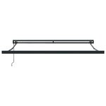 vidaXL Auvent Vert et blanc 350 x 250 x 165 cm Polyester et Aluminium