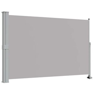 vidaXL Auvent latéral rétractable de patio 160 x 300 cm Gris