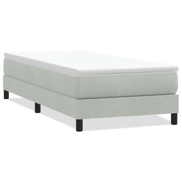 vidaXL Sommier à lattes de lit sans matelas 80x210 cm velours