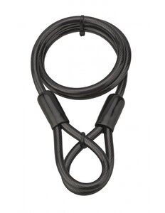 THIRARD - Câble antivol Twisty  vélo  abris de jardin  Ø 10  1.20m  acier gaine PVC - THIRARD