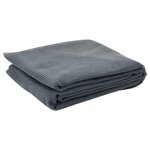 vidaXL Tapis de sol de camping gris clair 3x3 m