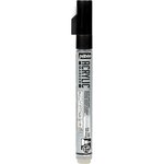 Marqueur acrylique Pointe ronde 0 7mm Gris PÉBÉO