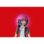 PLAYMOBIL 71864 - Marinette à scooter & Kagami