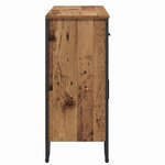 vidaXL Buffet avec tiroir Bois ancien 97 x 32 5 x 74 5 cm