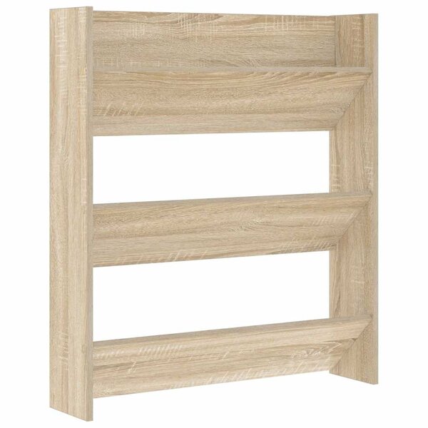 vidaXL Armoire à chaussures murale chêne Sonoma bois d'ingénierie
