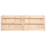 vidaXL Jardinière 150x50x50 cm bois de pin massif