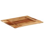 vidaXL Dessus de table rectangulaire 70x80 cm 15-16 mm Bois récupéré