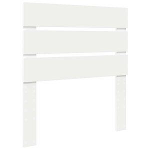 vidaXL Tête de lit Blanc 90 cm Bois d'ingénierie