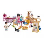 PLAYMOBIL 71744 - Bar à chats avec 6 chats et 3 personnage