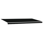 Auvent Rétractable Automatique vidaXL Noir 600x300 cm