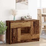 vidaXL Buffet Bois Ancien 100 x 30 x 65 6 Bois d'ingénierie