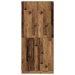 vidaXL Garde-robe vieux bois 90x52x200 cm bois d'ingénierie