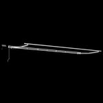 vidaXL Auvent Rétractable avec Bleu et blanc 6 x 3 m Tissu et métal