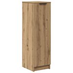 vidaXL Armoire à chaussures chêne artisanal bois d'ingénierie