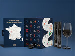 SMARTBOX - Coffret Cadeau Calendrier de l'Avent : 24 vins de France - Gastronomie