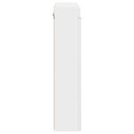 vidaXL Amoire de salle de bain avec miroir avec étagère TULUM Blanc