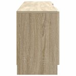 vidaXL Meuble TV Chêne Sonoma 150 x 31 x 47 cm Bois d'ingénierie