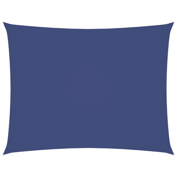 vidaXL Voile de parasol tissu oxford rectangulaire 2 5x4 m bleu