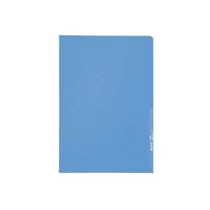 Pqt de 100 Pochette Coin Standard A4 PP Grainée 13/100eme Bleu LEITZ