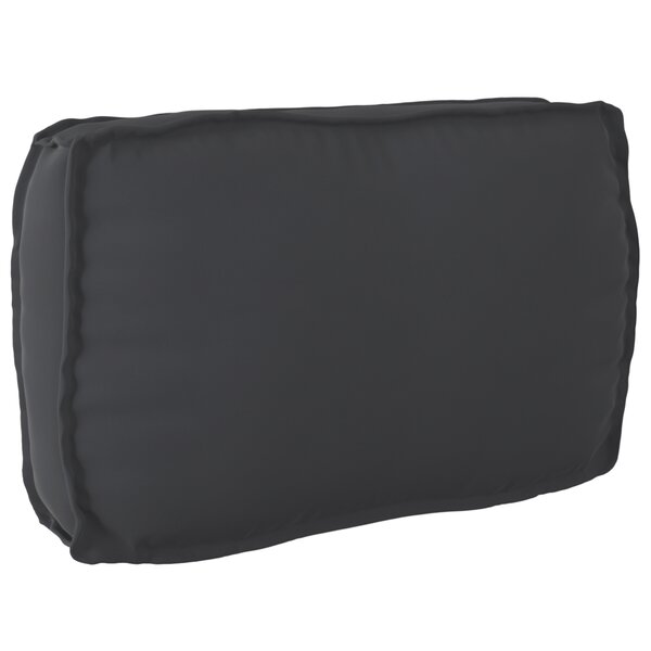 vidaXL Coussin de Palette pour Dossier Noir 70x40x12 cm  tissu Oxford