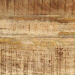 vidaXL Meuble TV 200x42x40 cm bois massif de manguier brut
