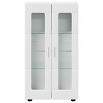 vidaXL Buffet FLORIN Blanc 55 5 x 29 x 103 cm Bois d'ingénierie