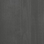 vidaXL Table console HAMAR Gris foncé 90x35x90 cm Bois massif de pin