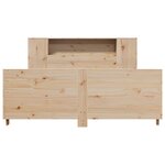 vidaXL Cadre de lit sans matelas 120x200 cm bois de pin massif