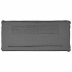 vidaXL Tête de lit capitonnée Gris Naturel et Clair 160 cm Pin massif