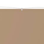 vidaXL Auvent vertical Taupe 140x600 cm Tissu oxford